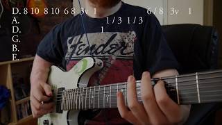 Pt. 2 Loud - Polyphia (Slow-Mo Playthrough) w/ Tabs