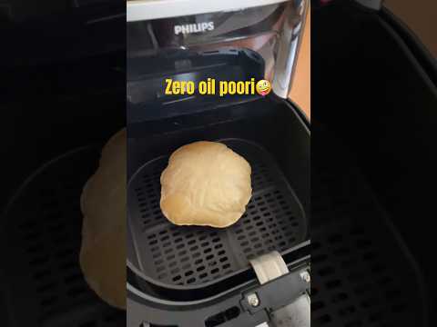 Air Fryer Puri Recipe | How To Make Poori In Air Fryer #viralvideo #viral #airfryer #shortsvideo￼￼￼￼