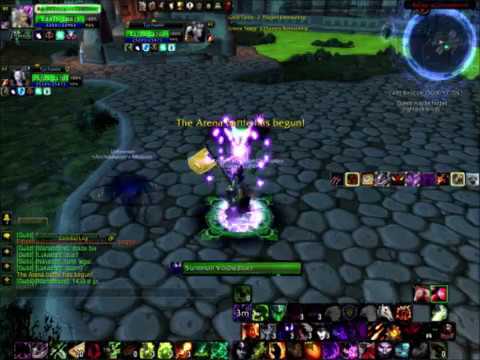 Warlock Destruction/Mage Arcane level 80 WOW.
