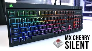 Video thumbnail for Corsair Strafe RGB Keyboard w/ MX Silent Switches Review! by randomfrankp