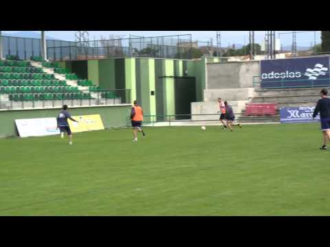 S.D.G. Segoviana. Entrenamiento previo antes del partido del Noja 9/6/2011