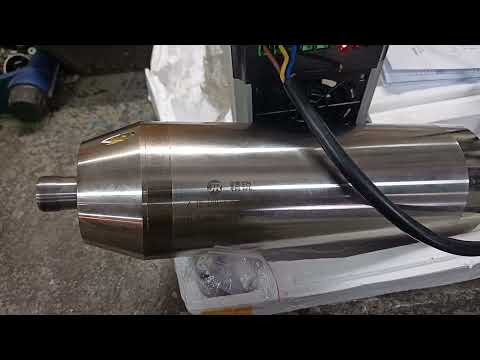 Настройка частотного преобразователя TC350 4 кВт со шпинделем 3.2 кВт 800Гц!