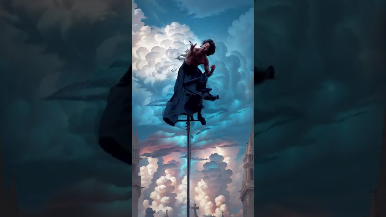 Angel 🔥  (Ai - Stable Diffusion - Deforum) #Shorts