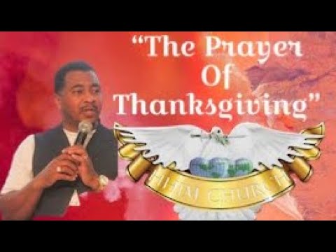 “The Prayer Of Thanksgiving - Aug. 30, 2011” (052420) - Bishop Jerome A. Taylor