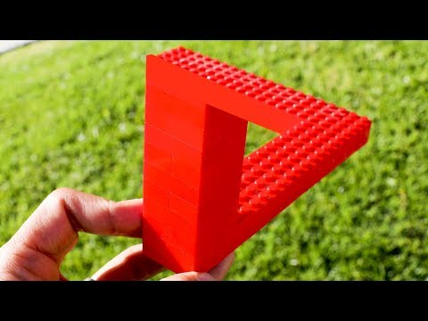 眼見不一定為實！驚人的樂高錯覺！ (Incredible Lego illusions by Zach King)