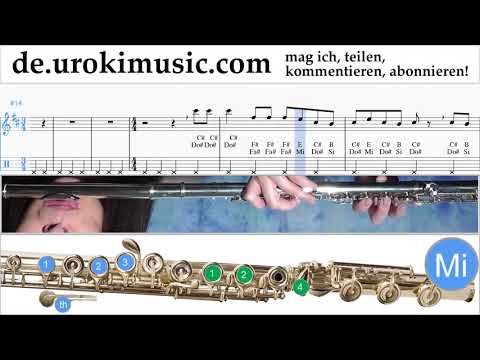 Flöte Lernen Fall Out Boy - Church Tabulatur um-ih995