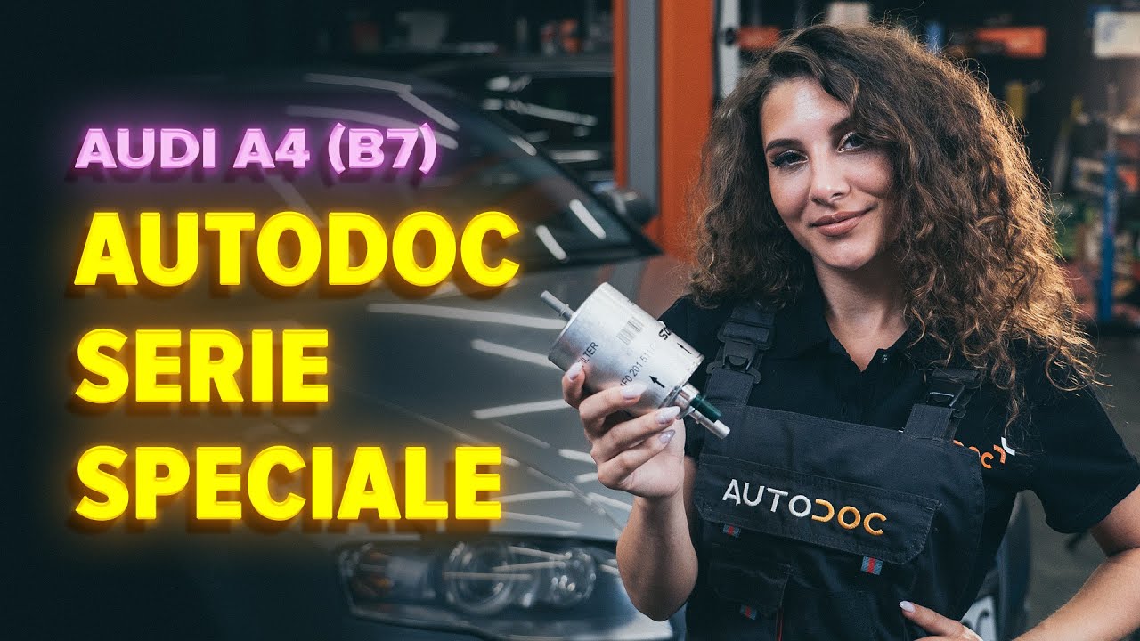 Come cambiare filtro carburante su Audi A4 B7 - Guida alla sostituzione