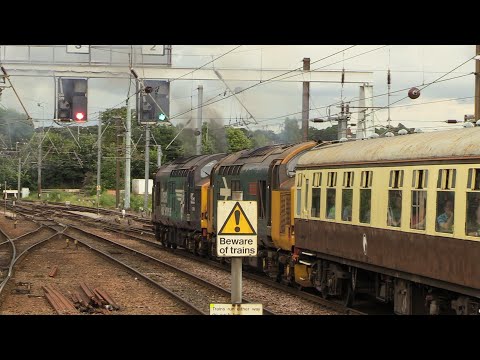 DRS 37069 & 37402 CLAG & THRASH away from Norwich