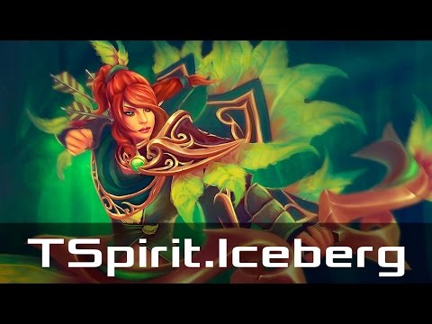 TSpirit.Iceberg - Windranger, Mid Lane (May 18, 2017) | Dota 2 patch 7.06 gameplay