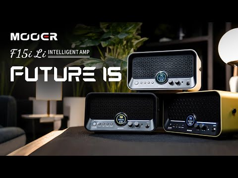 Mooer F15i Li Imperial Gold Portable electric guitar combo amp with 2x2 speakers ... image 2
