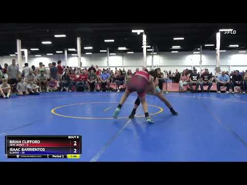 165 Lbs Round 2 (8 Team) - Brian Clifford, New Jersey Vs Isaac Barrientos, Illinois E458