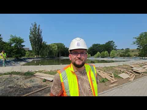 Lucrari la viitoarea zona de agrement de la Garbova de Sebes