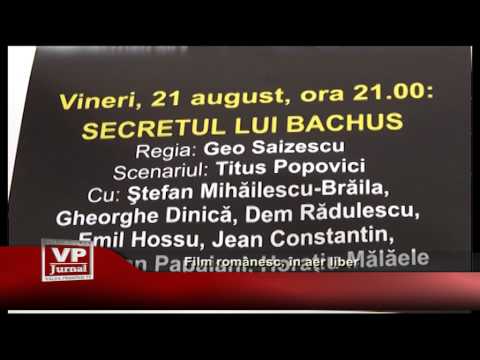 Film românesc, în aer liber