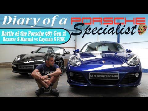 Thumbnail for Porsche 987.2 Gen 2 Cayman S vs Boxster S Manual vs PDK - Driving Review! Ep.5 Diary Specialist by Porsche Boxster and Cayman (987)