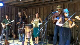 Dual fiddle song: Elephant Revival, Bridget Law and special guests Delta Rae 10-13-2012 YMSB Harvest