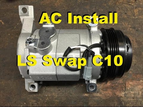 AC LS Swap C10 Part 2 + Brake Master Upgrade, Console & Tires