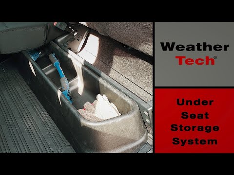 WeatherTech Under Seat Storage System, Review and Installation, 2020 Ford  F-150
