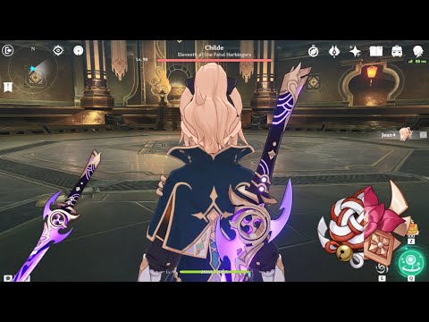 Mitsplitter Jean vs Childe (Genshin Impact)