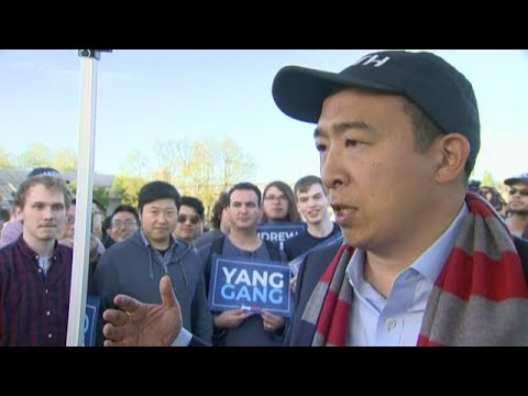 2020 presidential candidate Andrew Yang brings campaign to Seattle