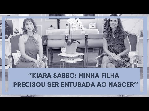 Kiara Sasso:  atriz fala sobre FIV e vida após a maternidade