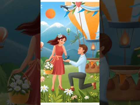 "A proposal full of dreams."#nature #relax #viral #foryou #shortvideo #shorts #guitar #fyp #proposal