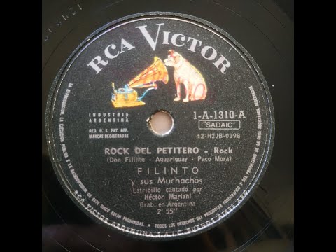 Filinto y sus Muchachos-- Rock del Petitero (rock argentino en castellano de 1957!!)