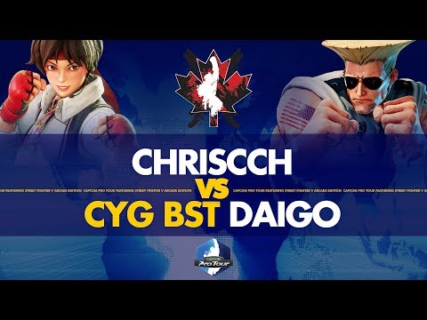 ChrisCCH (Sakura) VS CYG BST Daigo (Guile) - Canada Cup 2019 Pools - CPT 2019