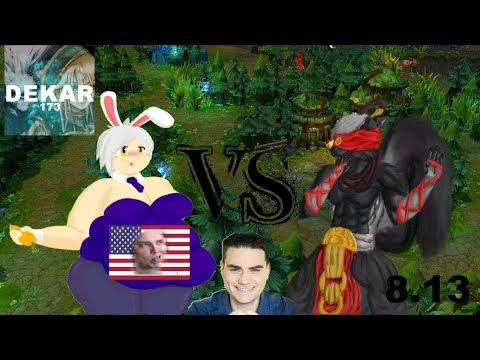 Dekar Riven Jungle vs Lee Sin 8.13 ft. BUTTHURT SNOWFLAKES xD