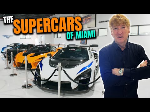 INSIDE AN INSANE MIAMI SUPERCAR COLLECTION!