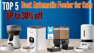 TOP 5: Best Automatic Feeder for Cats in 2026 | (UP TO 30% OFF) Quick Expert Reviews