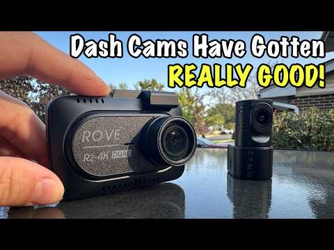 ROVE R2-4K DUAL Dash Cam Front and Rear, STARVIS 2 Sensor, FREE 128GB Card Included, 5G WiFi - up to 20MB/s Fastest Download Speed with App, 4K 2160P/FHD Dash Camera for Cars, 3