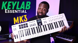 Video thumbnail for The BEST Budget MIDI Keyboard 2023 | Arturia KeyLab Essential MK3 Review by Al Be