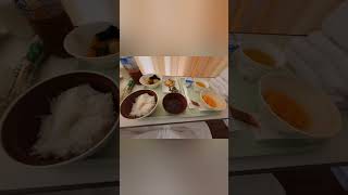 入院してからの初めてのご飯#shorts#入院生活