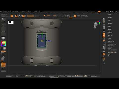 Un barile Sci-Fi con il nuovo ZBrush 2021.7