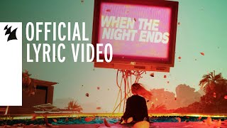 Night Ends Music Video