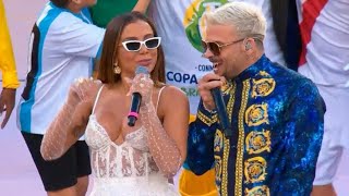Download lagu Anitta with Pedro Capó - Calma y Downtown (Live From Copa América 2019) mp3