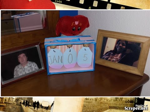 COMO FAZER CALENDÁRIO DE MESA