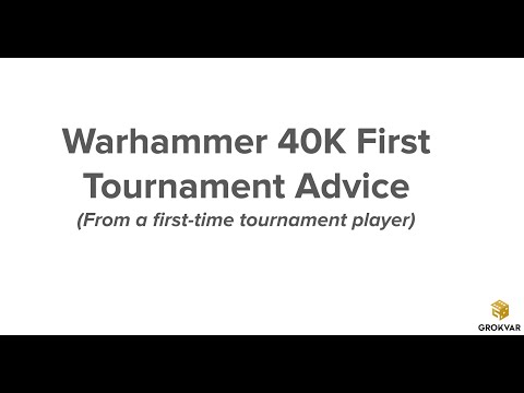 Warhammer 40k First Tournament Advice (from a first-time tournament player!) #warhammer40k #40k