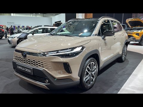 TOYOTA COROLLA CROSS Facelift 2026 - FIRST look & visual REVIEW (eye-catching color)