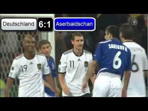 Deutschland - Aserbaidschan (3:0) 6:1 - Rückblick 2010