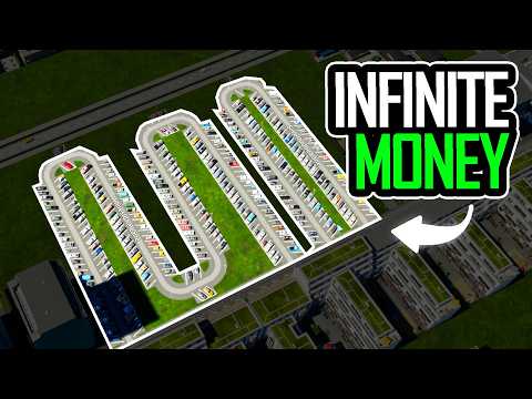 Exploiting Parking-Lots for INFINITE MONEY in Cities Skylines 2...