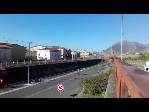 E652 MIR transita nella città di Praia a Mare