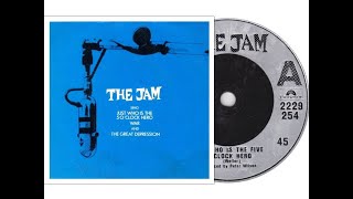 The Jam - Just Who Is The 5 O&#39;clock Hero (Lyrics/Video)