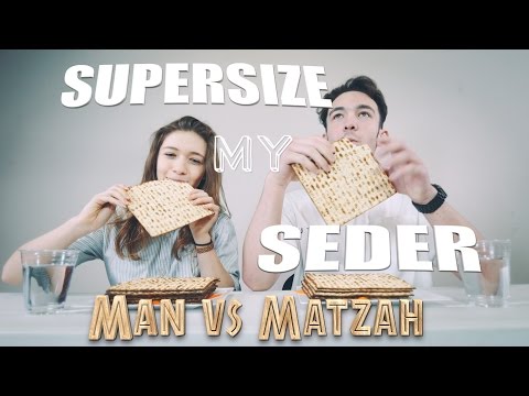 Supersize My Seder Part 1: Man vs Matzah