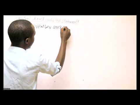 consolidated cashflow statements