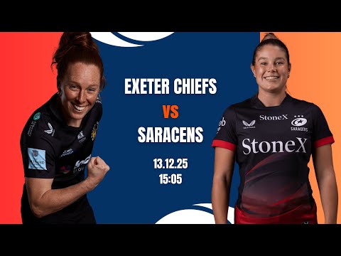 LIVE | Round 7 | Premiership Women's Rugby | Exeter Chiefs v Saracens