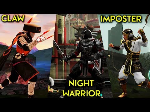 Shadow Fight 3. New Shadow Pass Bosses of the Day. Part 1: Claw, Night Warrior and Imposter.