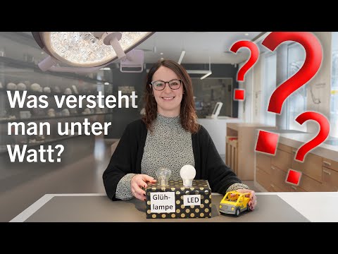 Was versteht man unter Watt?