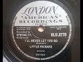 Little Richard 'I'll Never Let You Go' 1958 78 rpm