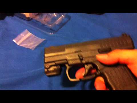 LaserMax Uni-Max Micro Bed top Un-boxing Review and Installation  w/ Walther PPS 9mm
